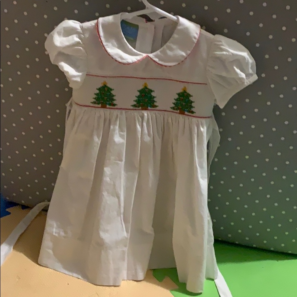 Smocked Christmas Dress